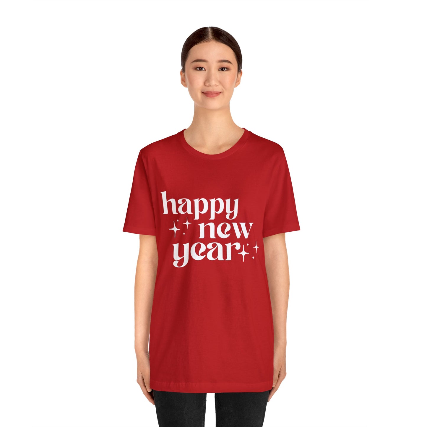 Happy New Year Unisex Jersey Short Sleeve Tee