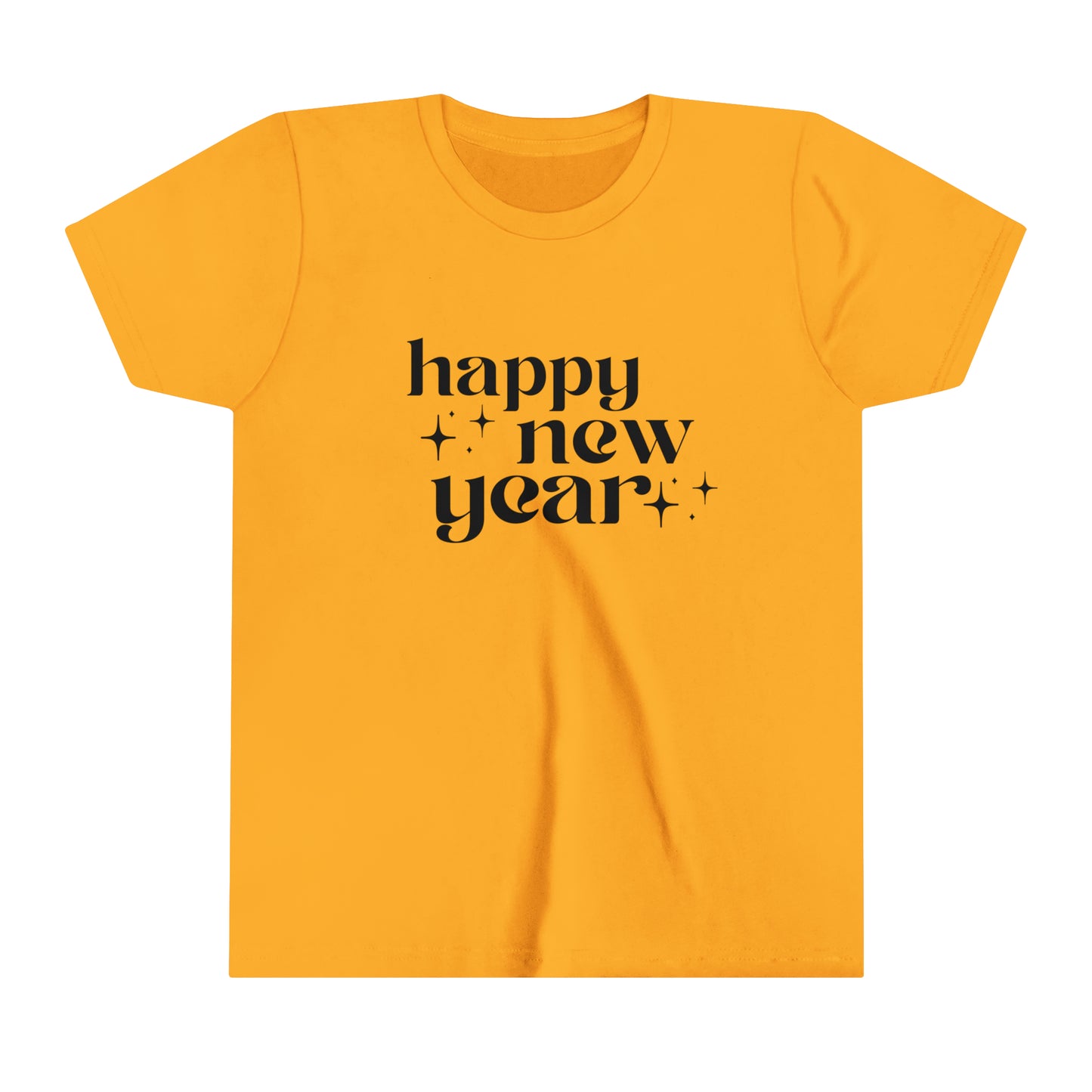 Happy New Year Fun Youth Short Sleeve Tee