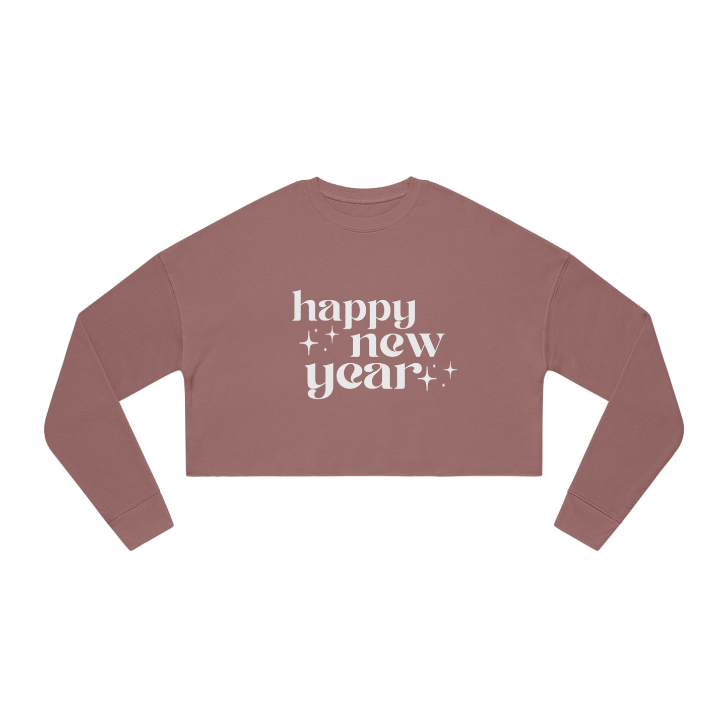 Happy New Year Women's Cropped Sweatshirt