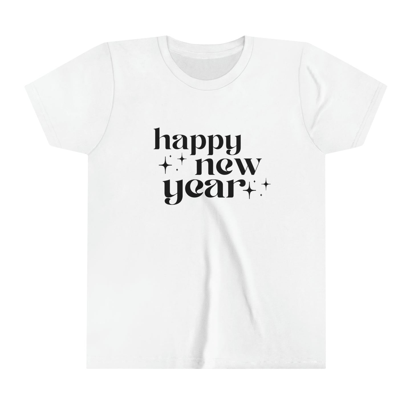 Happy New Year Fun Youth Short Sleeve Tee