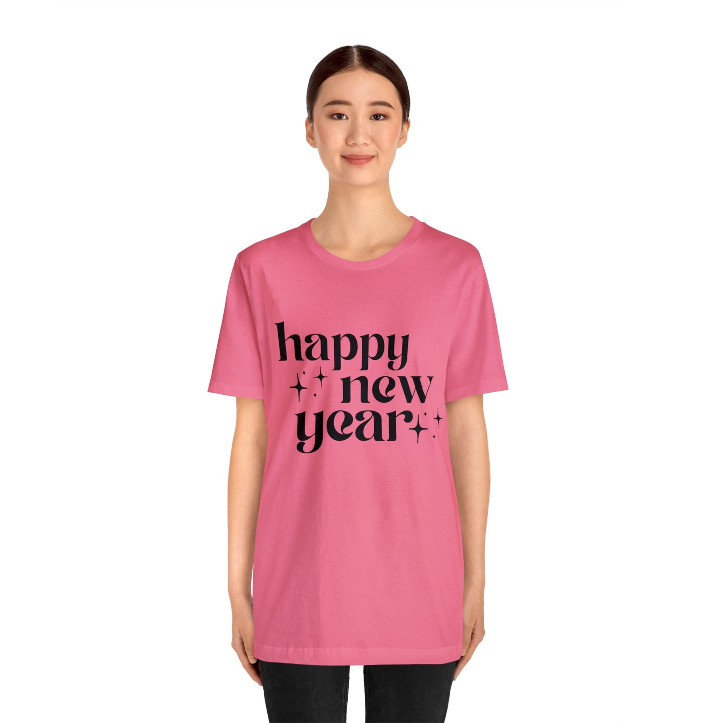 Happy New Year Unisex Jersey Short Sleeve Tee