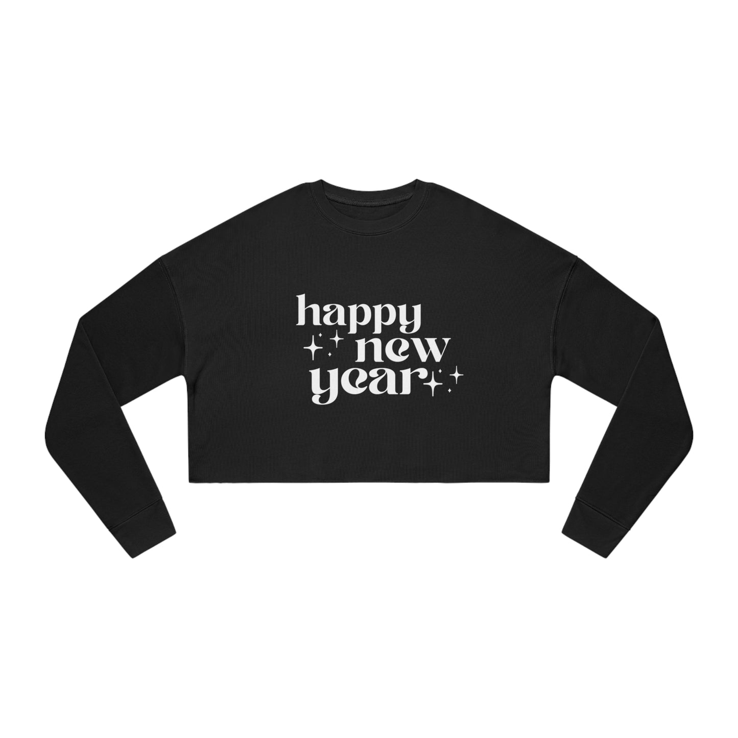 Happy New Year Women's Cropped Sweatshirt