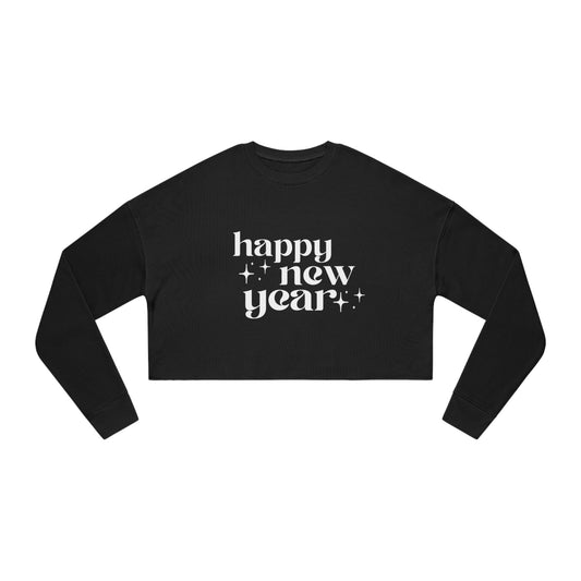 Happy New Year Women's Cropped Sweatshirt