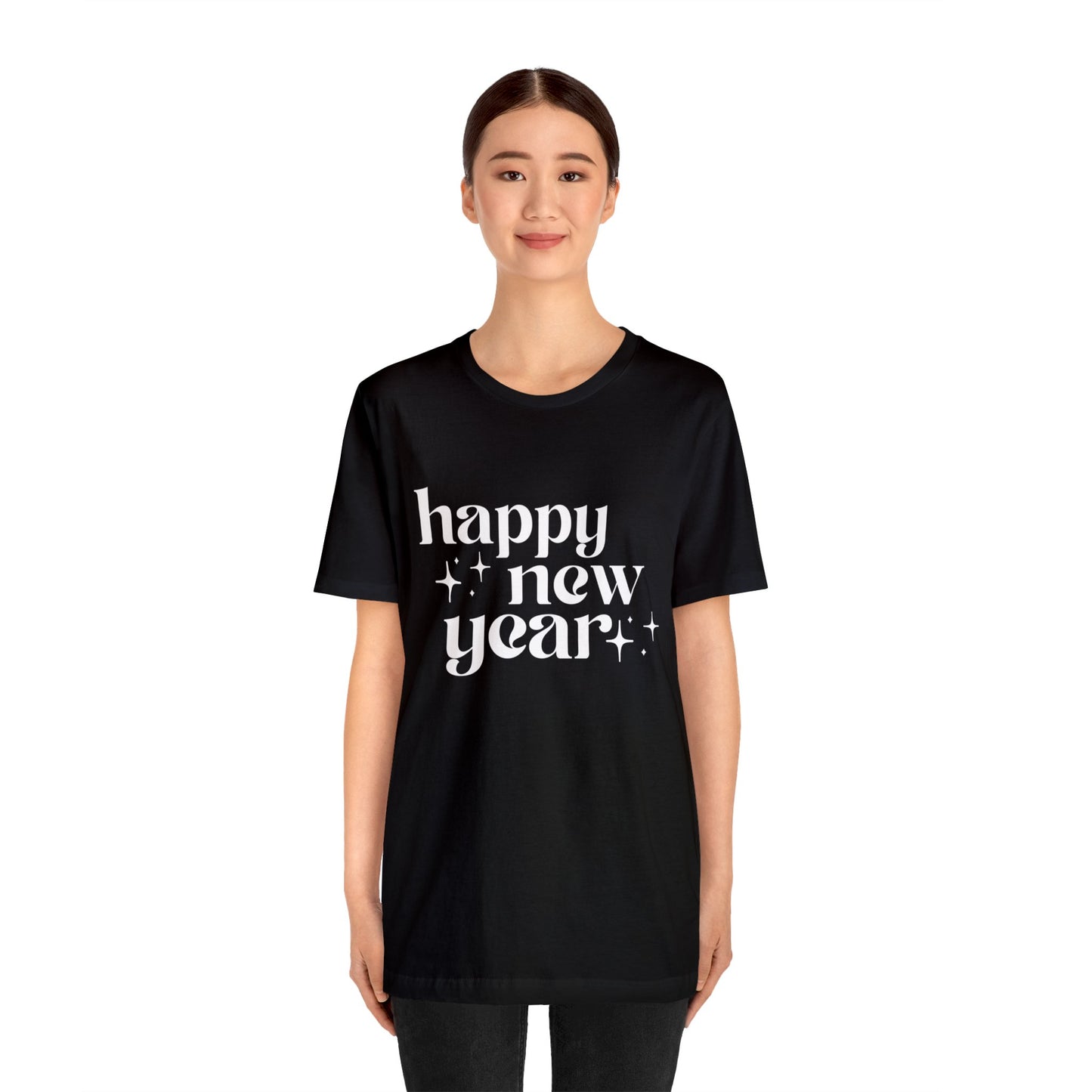 Happy New Year Unisex Jersey Short Sleeve Tee