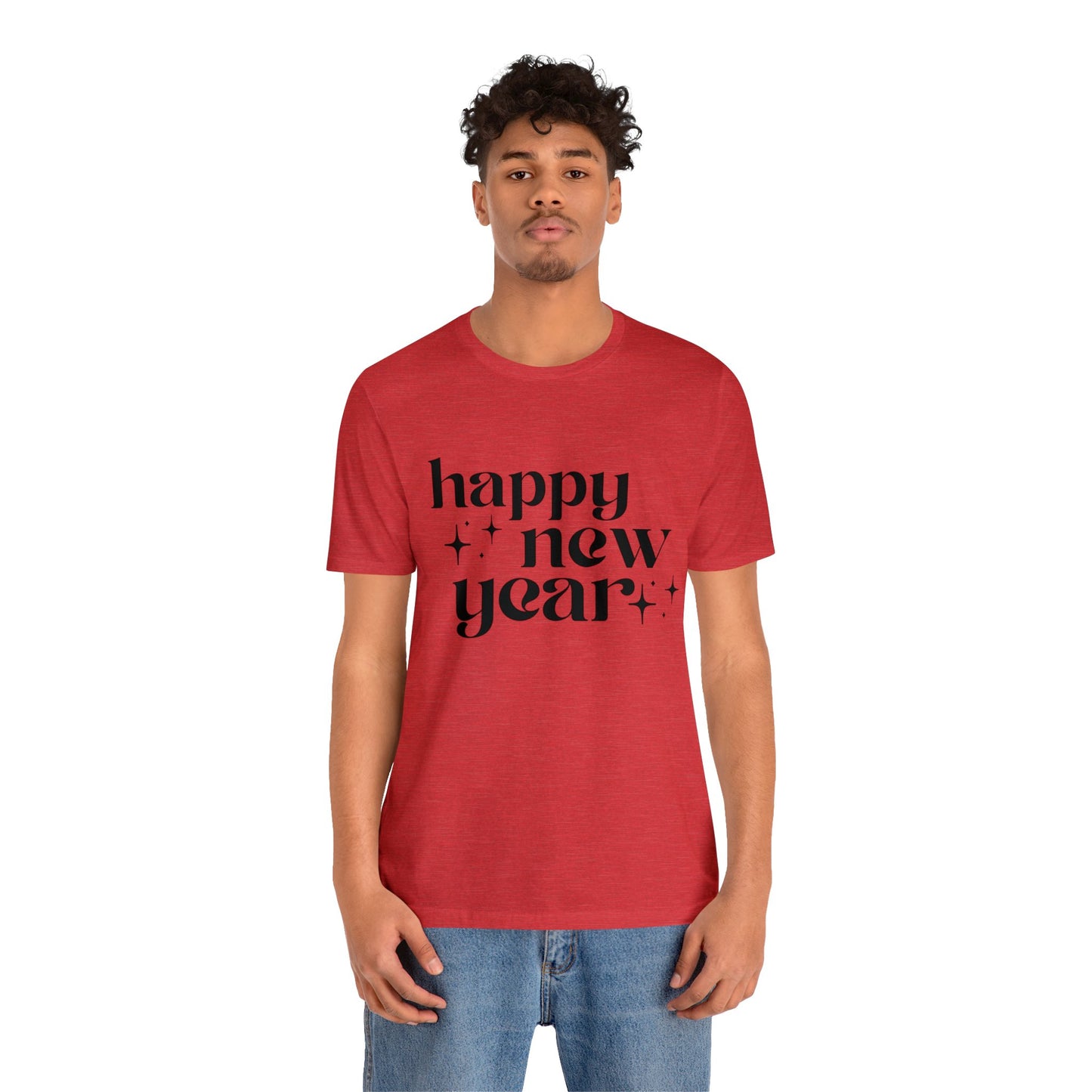 Happy New Year Unisex Jersey Short Sleeve Tee