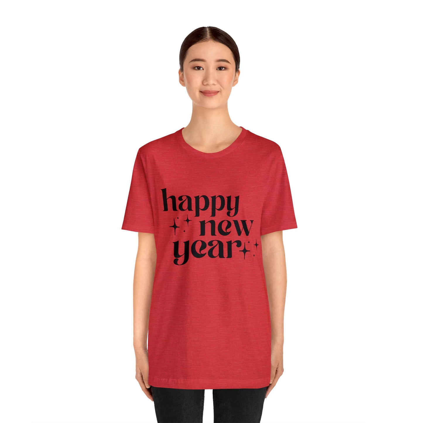 Happy New Year Unisex Jersey Short Sleeve Tee