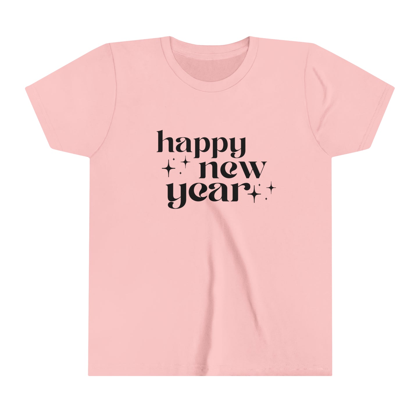 Happy New Year Fun Youth Short Sleeve Tee