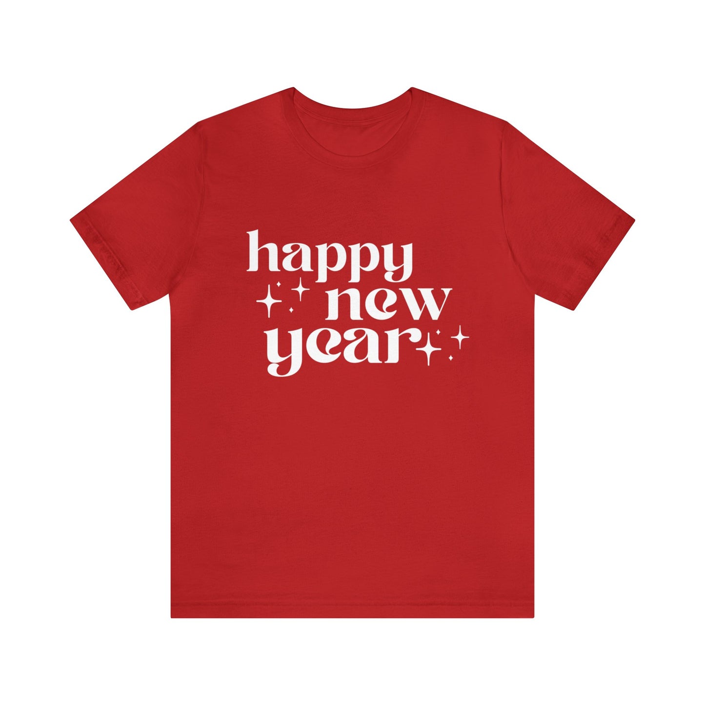 Happy New Year Unisex Jersey Short Sleeve Tee