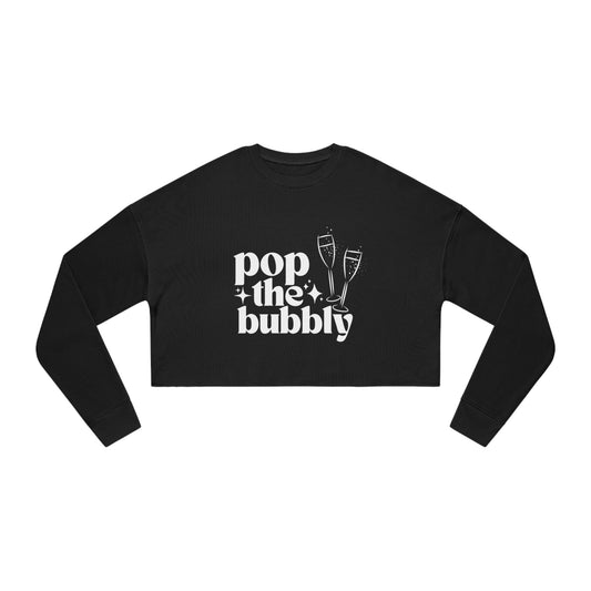 Bubbly Cropped Sweatshirt