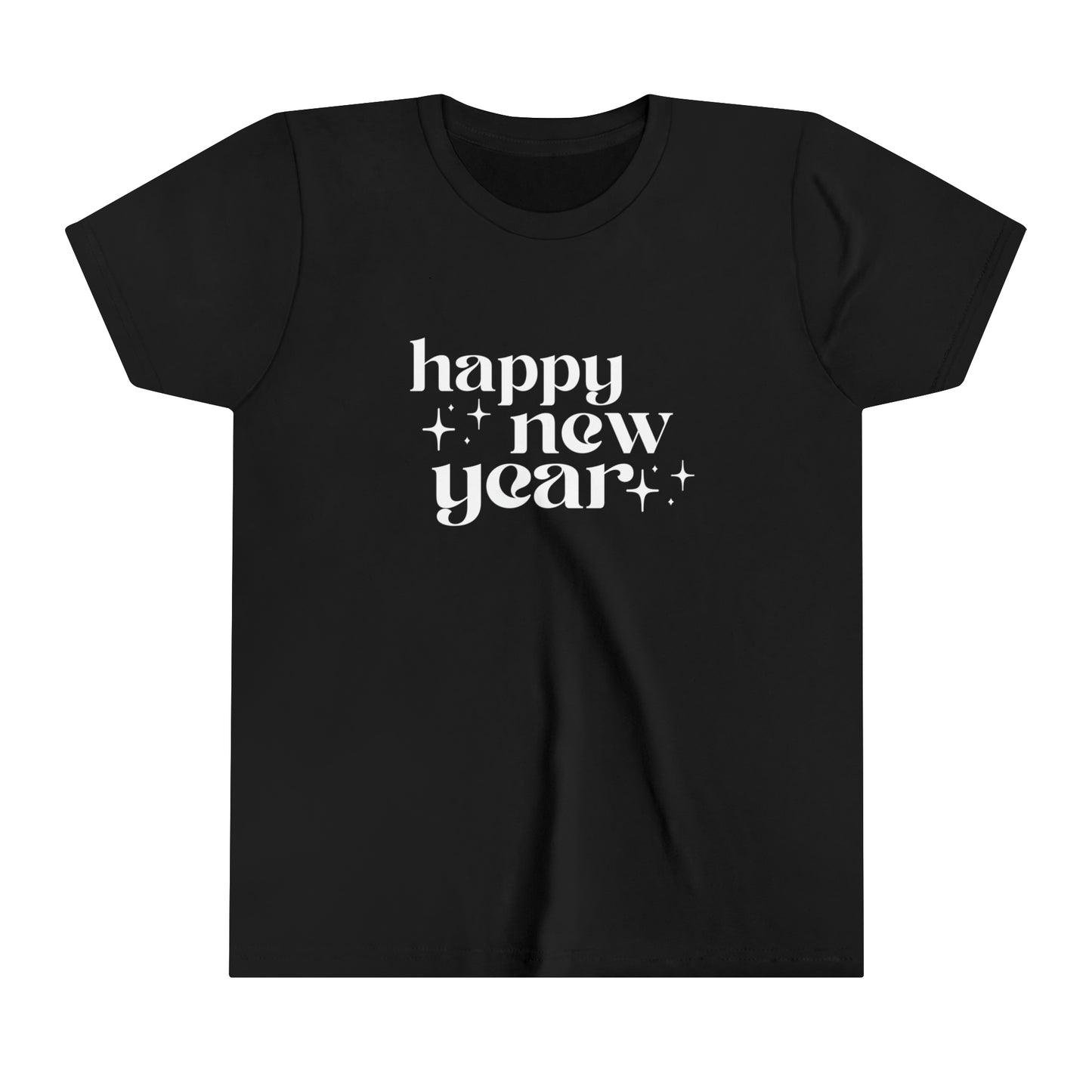 Happy New Year Fun Youth Short Sleeve Tee