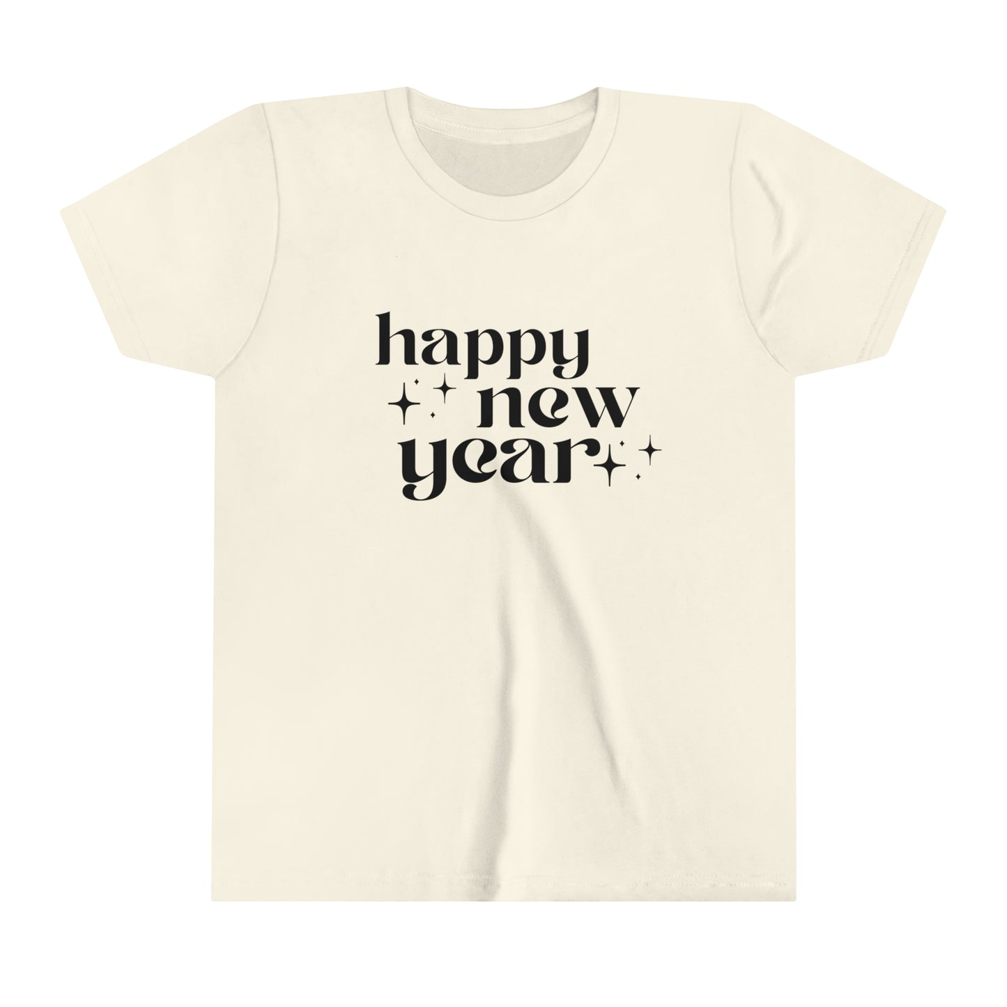 Happy New Year Fun Youth Short Sleeve Tee