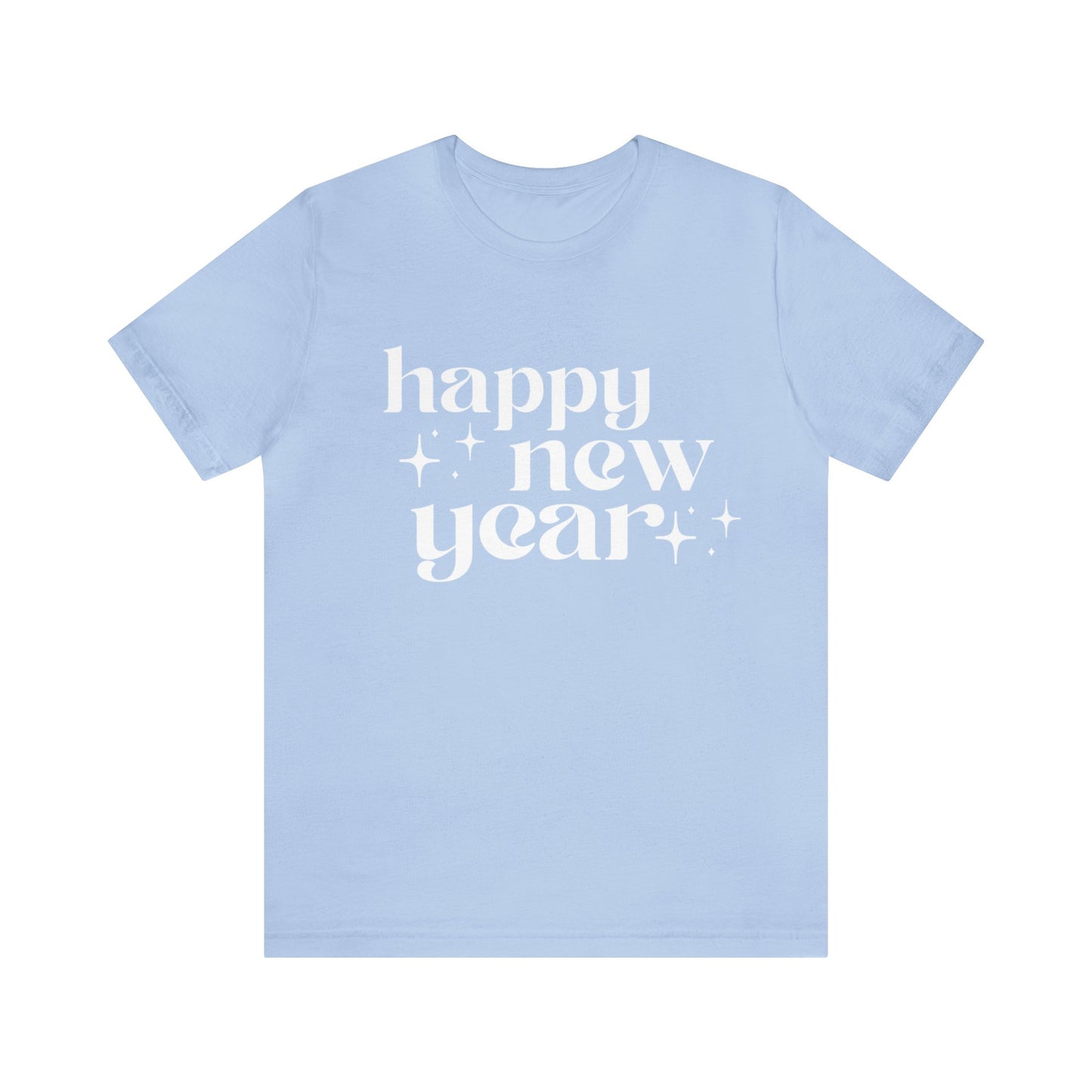 Happy New Year Unisex Jersey Short Sleeve Tee