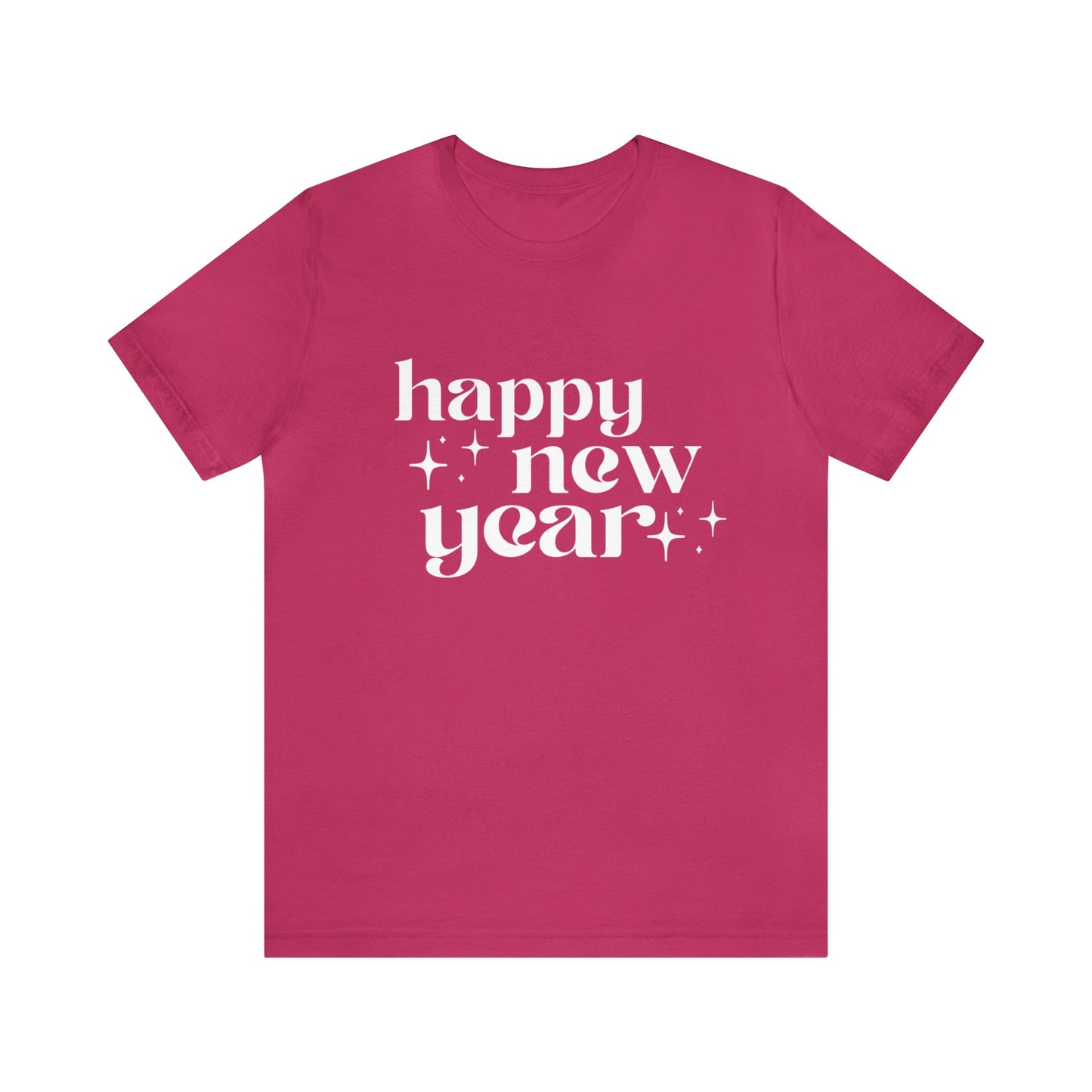 Happy New Year Unisex Jersey Short Sleeve Tee