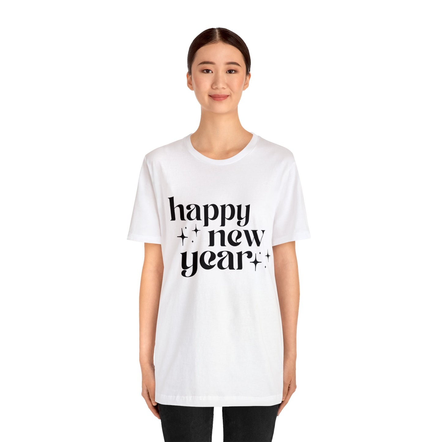 Happy New Year Unisex Jersey Short Sleeve Tee